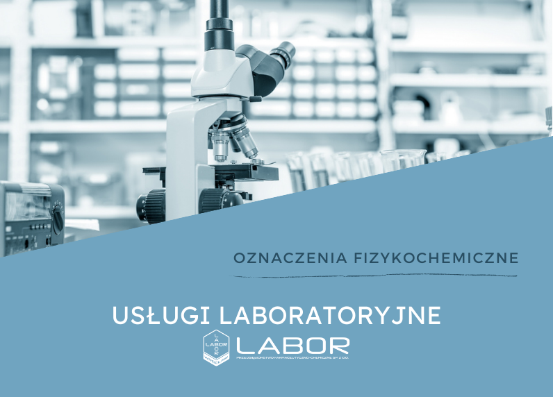 Chemical and physicochemical analyses.