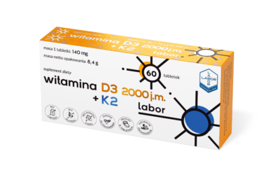 Witamina D3 2000 j.m. + K2 LABOR