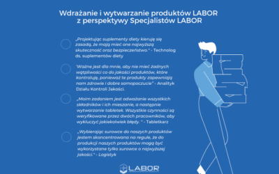 Wdrażanie i wytwarzanie produktów LABOR z perspektywy Specjalistów LABOR
