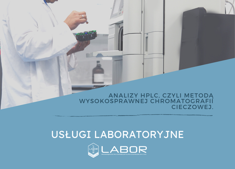 HPLC analyzes, i.e. by high-performance liquid chromatography